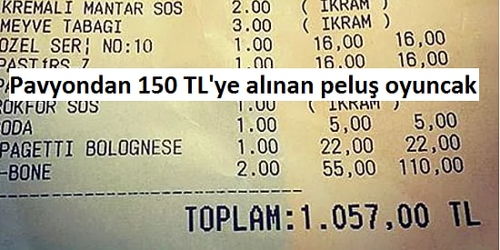 Hesabı İstedikten Sonra Görünce İnsanı Düşünce Deryasına Salan Adisyonlar