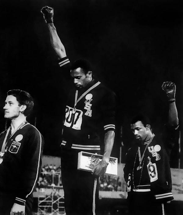 59. "Black Power Salute", Джон Доминис, 1968