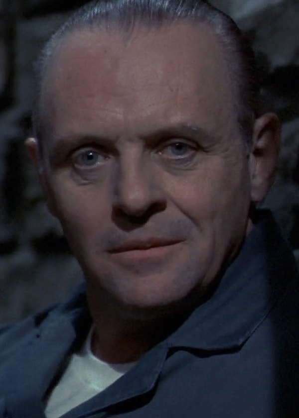 22. Ганнибал Лектер (Энтони Хопкинс) - Гленн Клоуз