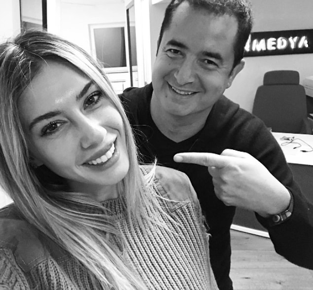 9. Şeyma Subaşı, Acun Medya'ya yaptığı gece baskınını Instagram hesabından paylaştı.