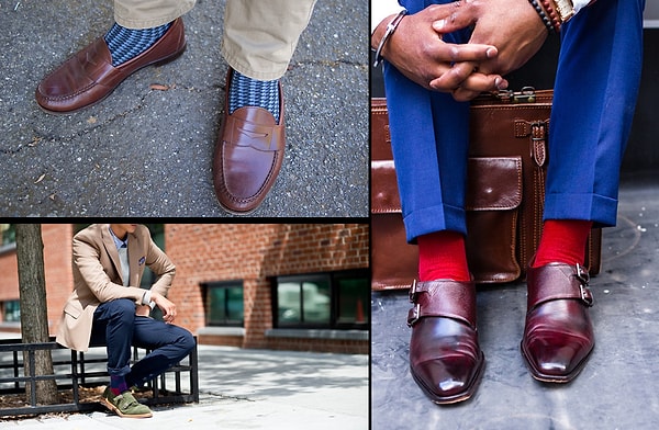 13. Не стесняйтесь носить цветные носки