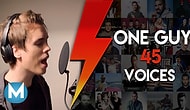 İnanılmaz Yetenek: Bir Adam 45 Farklı Ses