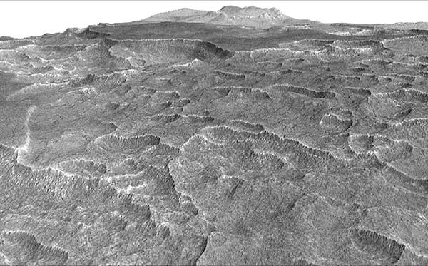 8. NASA Mars'ta Marmara Denizi'nden 4 Kat Daha Fazla Su Barındıran Buzul Bulduğunu Açıkladı!