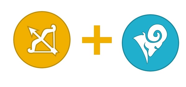 7. Стрелец и Овен