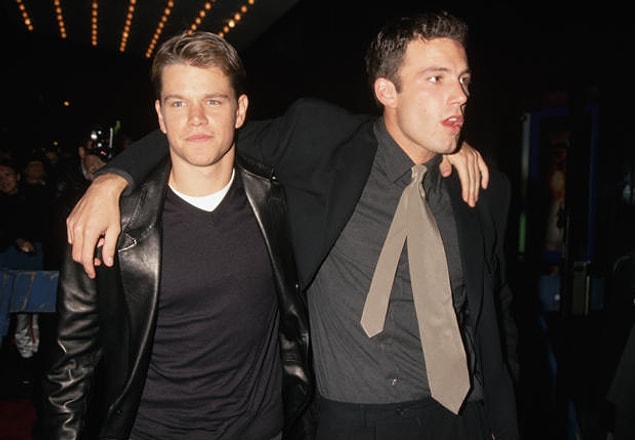 8. Leo ve Tobey'nin diğer kankaları da Matt Damon ile Ben Affleck!