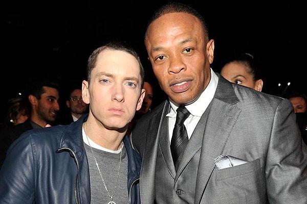 9. Dr. Dre ve Eminem ilk görüşte birbirlerine aşık oldular; yıllardır da kopamadılar.