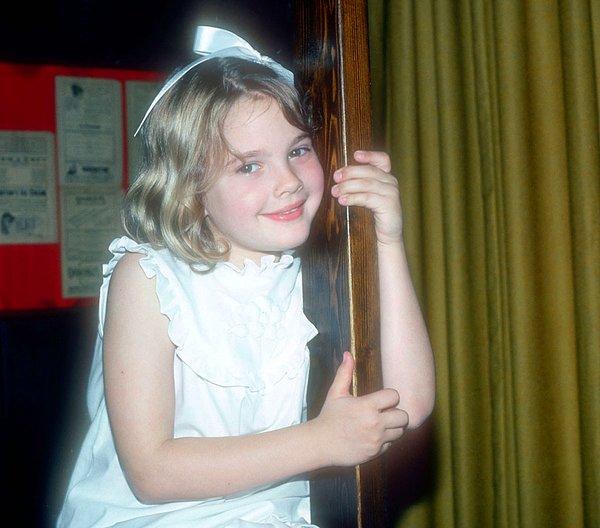 20. Drew Barrymore 7 yaşındayken, 1982.