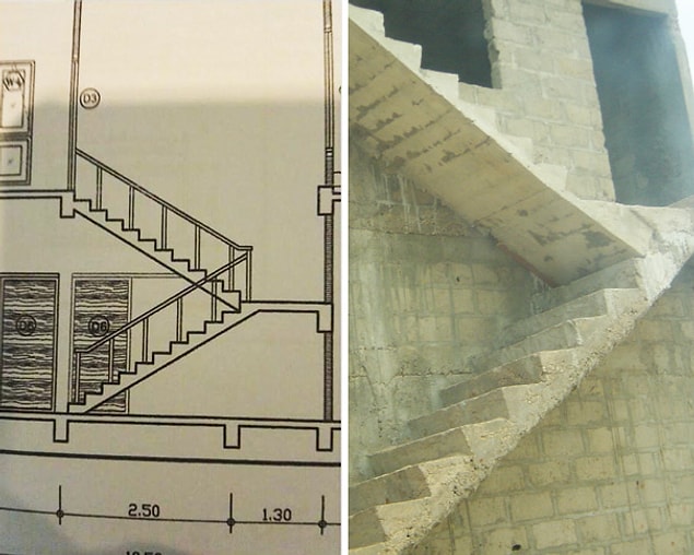 5. Rumors have it the architect was blind.