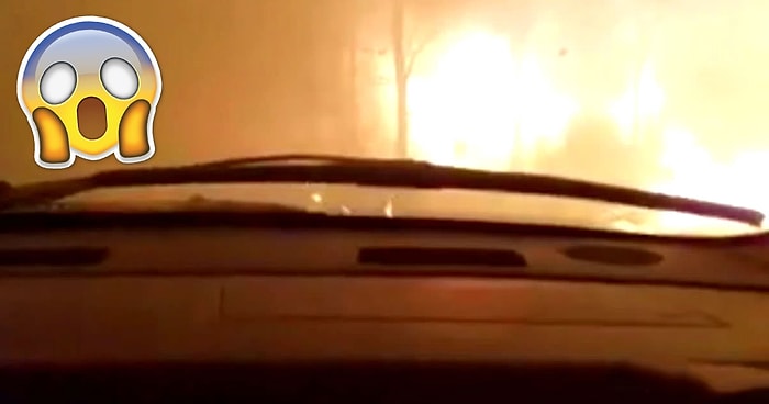 Cehenneme Dönen Gatlinburg Orman Yangınının İçinden Korku Verici Kaçış Anı