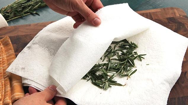 2. If your fresh herbs are losing thier freshness don't throw them away yet!