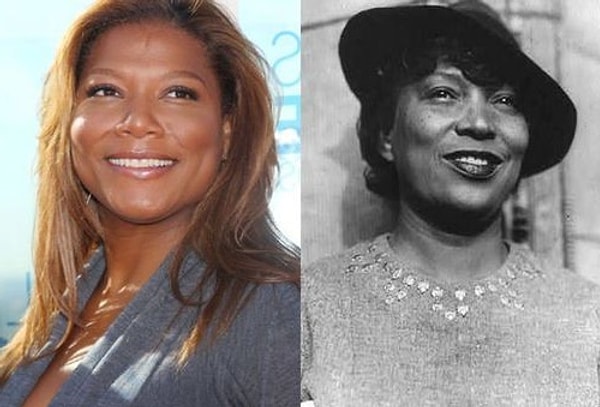 18. Куин Латифа и американская писательница Зора Ниэл Хёрстон