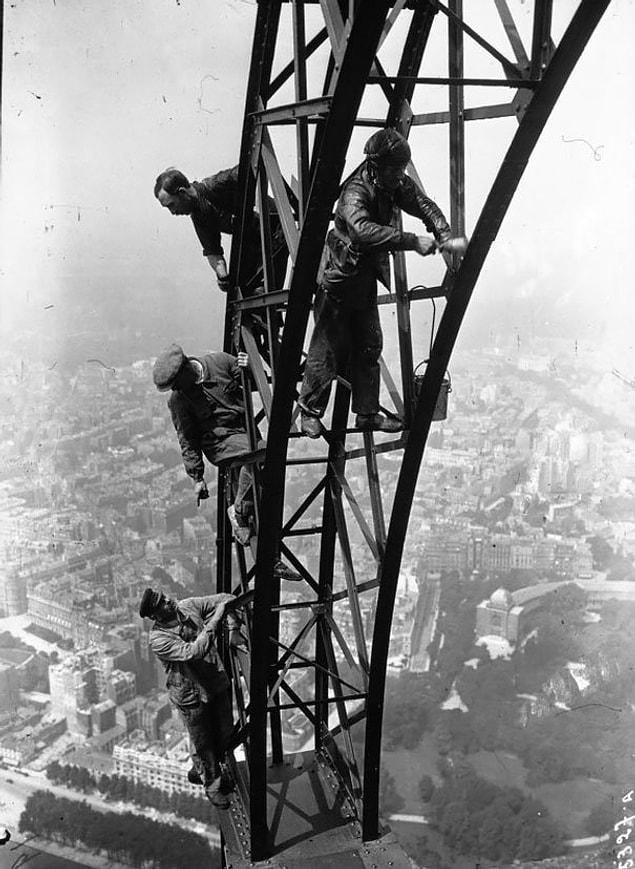 8. Painting The Eiffel Tower, 1932