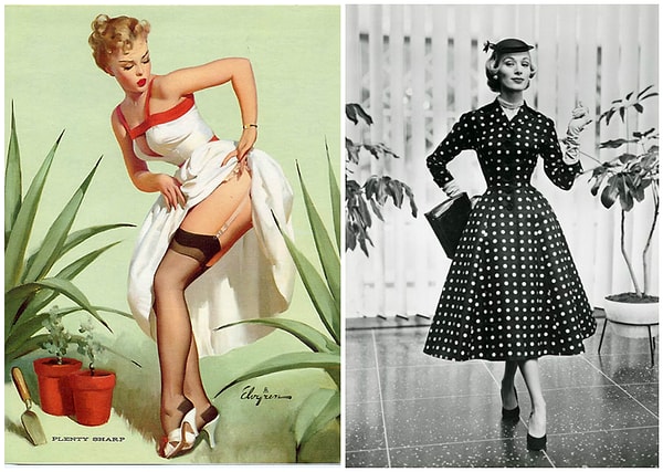 2. 1940:Pin-Up и New Look