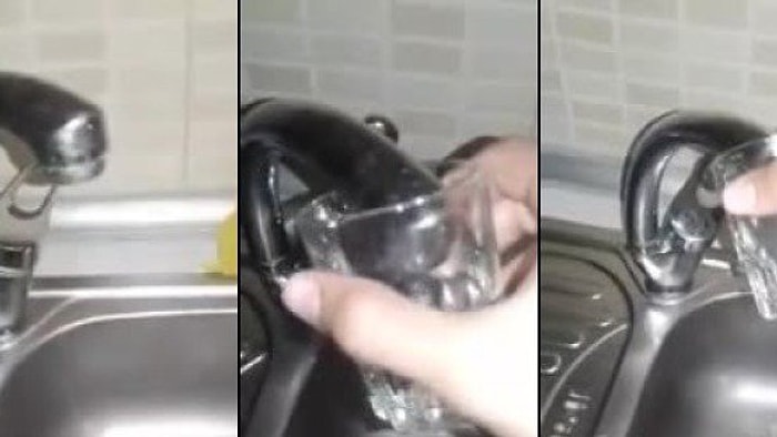 Kana Kana Su İçen Musluk