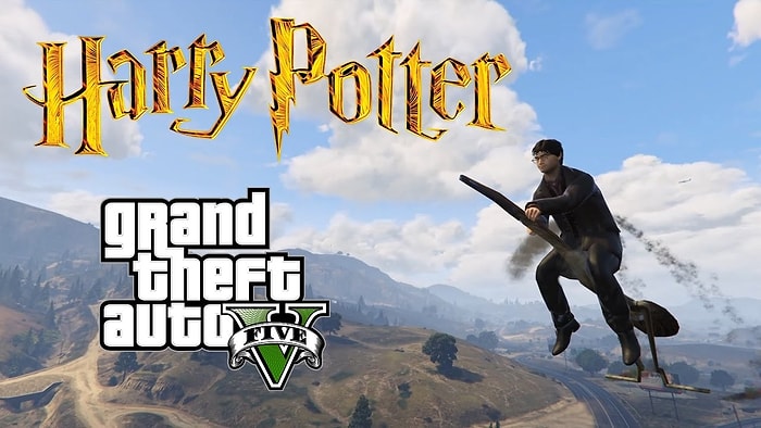 GTA 5 Moduyla Sokakların Sert Çocuğu Olan Harry Potter