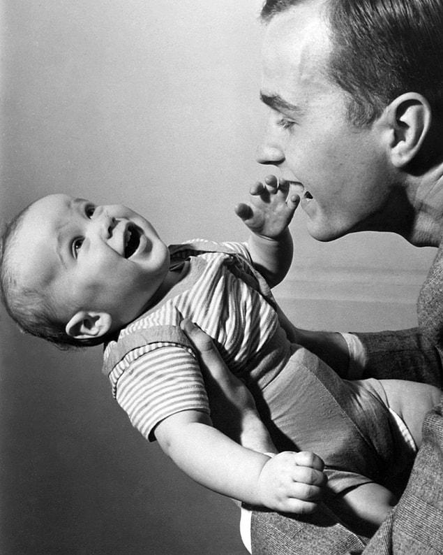 5. 1-year-old George W. Bush, 1946.