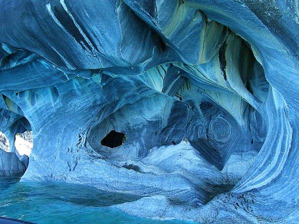 4. Cavernas de Marmol, Şili