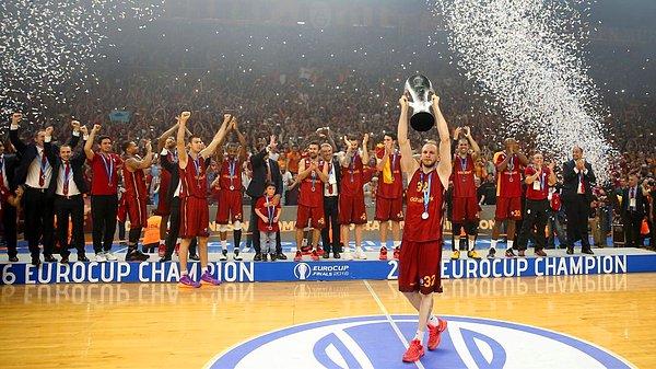 10. Galatasaray Eurocup Şampiyonu Oldu