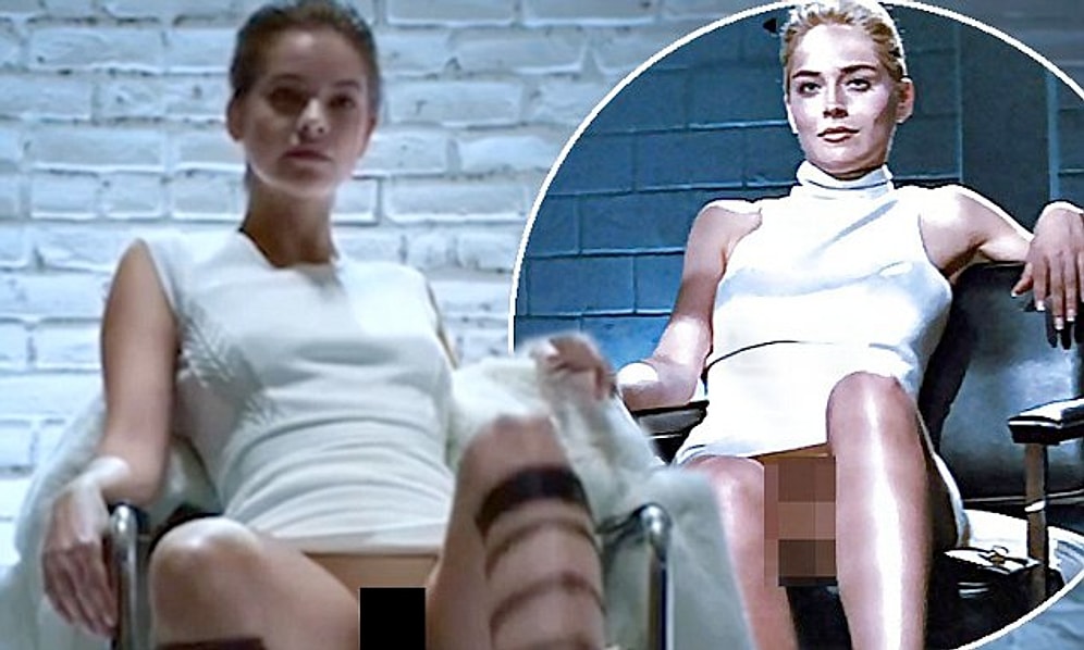 Temel İçgüdü'deki Efsane Bacak Bacak Üstüne Atma Sahnesini Barbara Palvin'den İzliyoruz!