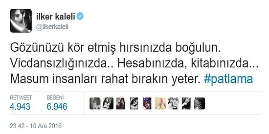 Vodafone Arena Önünde Gerçekleşen Korkunç Terör Saldırısına Ünlülerden Gelen Tepkiler