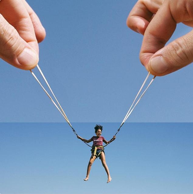 14. Rubber Band + Bungee Ride
