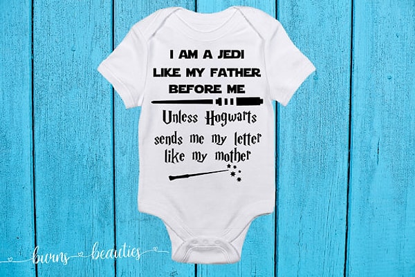 12. Ползунки "Я джедай, как и мой отец. Если только мне, как и моей матери, не придет письмо из Хогвартса"