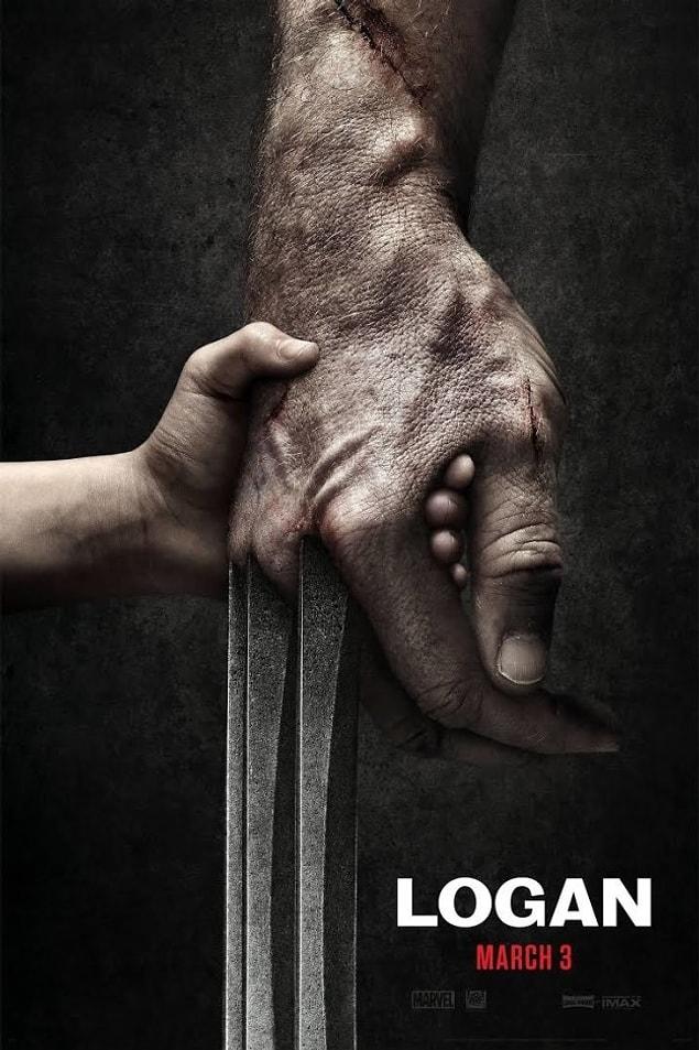 4. This child's hand had extra long fingers on this poster for the upcoming Wolverine movie Logan.