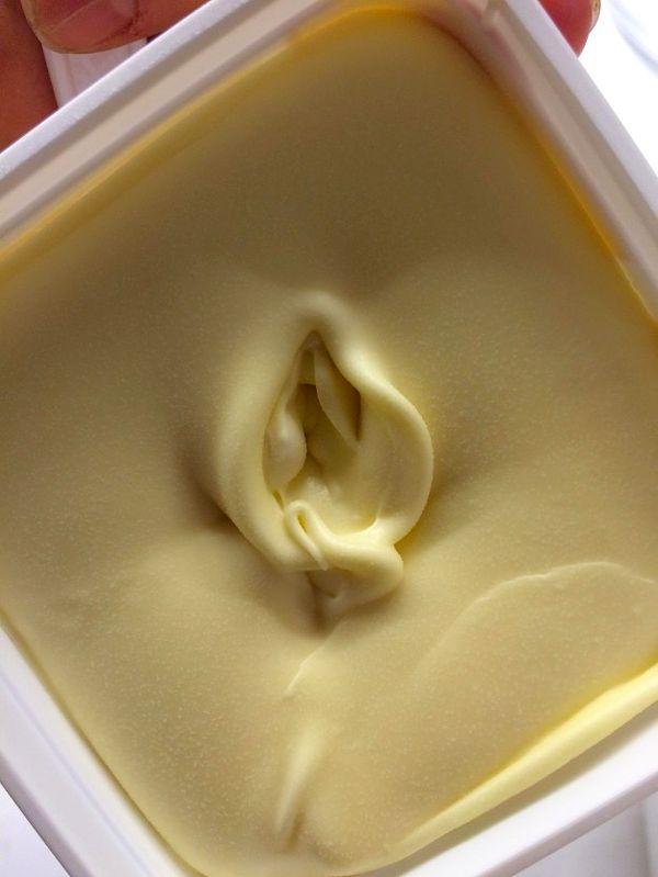 4. It’s only a freshly opened tub of margarine.