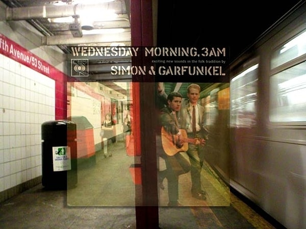 14. Simon and Garfunkel, 'Wednesday Morning 3am'