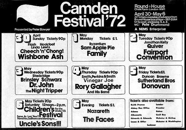 23. Camden Festival (1972)