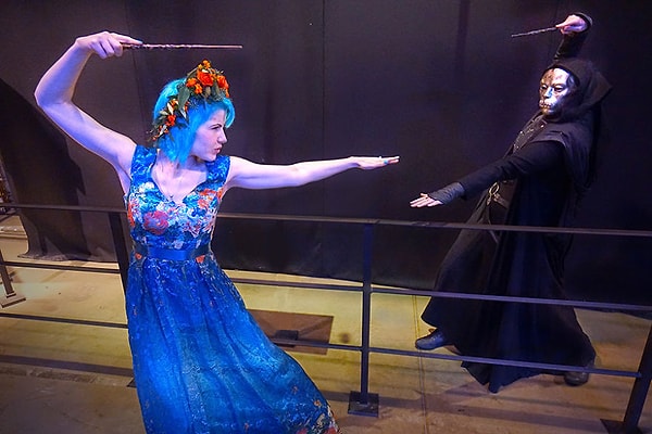 8. Все гости сражались, чтобы защитить Хогвартс