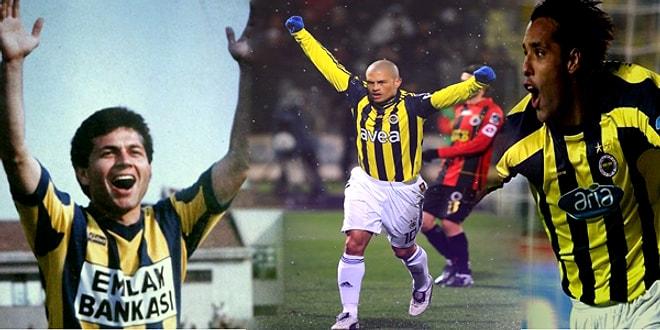 Okocha'dan, Alex'e Taraftarların Gönlüne Taht Kurmuş Fenerbahçe'nin 19 Golcü Futbolcusu