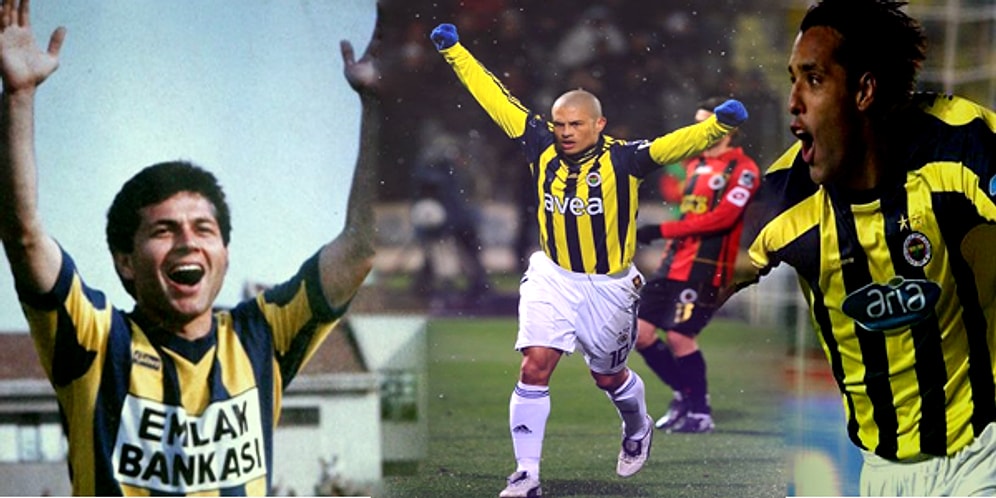 Okocha'dan, Alex'e Taraftarların Gönlüne Taht Kurmuş Fenerbahçe'nin 19 Golcü Futbolcusu