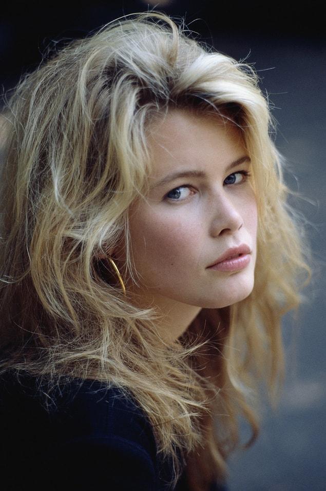8. Beautiful model Claudia Schiffer has a hobby that might sound rather unpleasant to most people. She collects bugs.