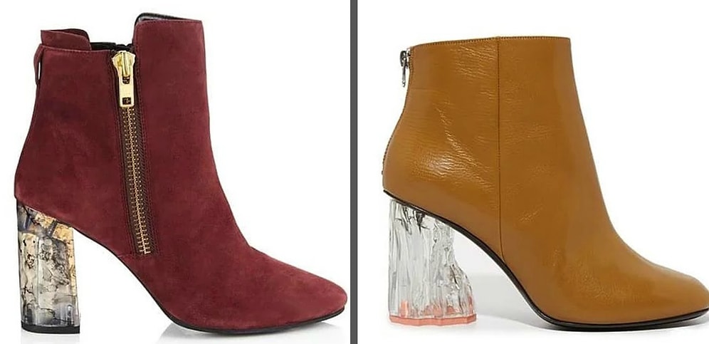 10 идей для зимней обуви на устойчивом каблуке