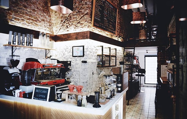 2. Küçücük bir alanda, kocaman bir adamın hayali: Coffee Sapiens
