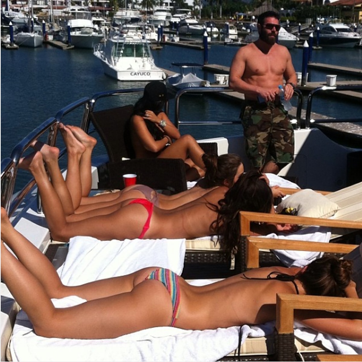 Dan Bilzerian Throws Girl Off Roof