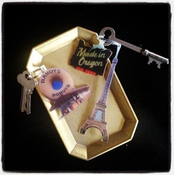 15. А еще из фотографий можно сделать брелок для ключей