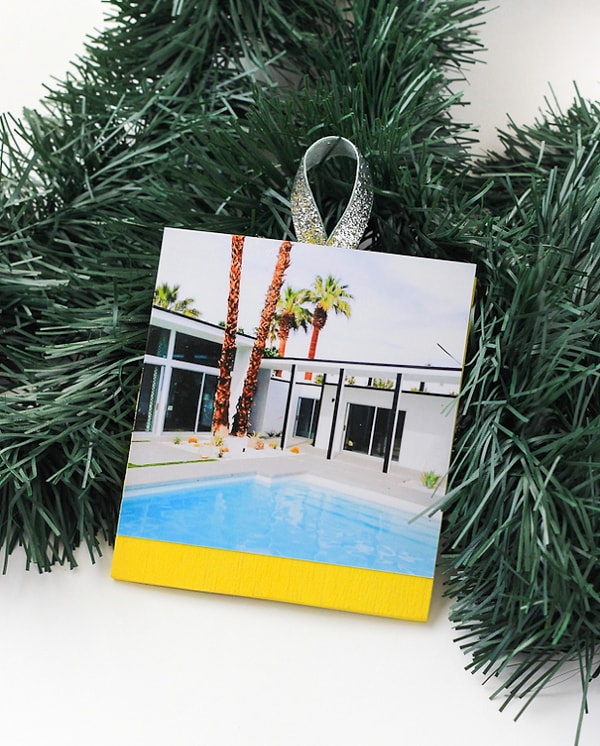 29. Елочные украшения из памятных фото