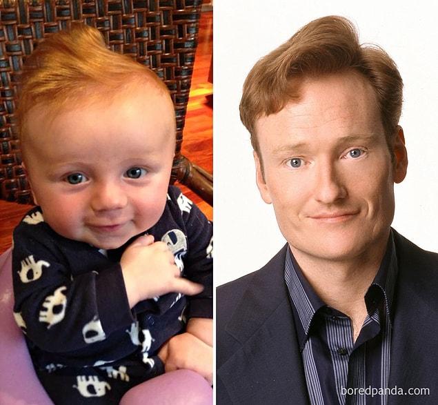 18. The baby Conan O’Brien!