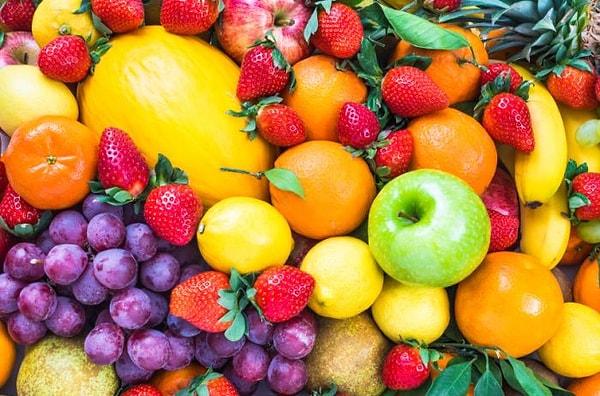 Meyve benzeri besinler tüketirken dikkatli olmanız da önemlidir.