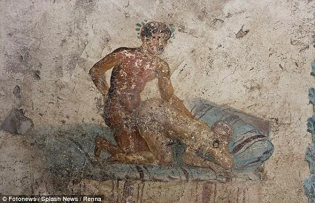 Yani bu tarihi Pompeii genelevindeki duvar resimlerinin eski İtalyanların sevimli aktivitelerini ortaya çıkardığını söyleyebiliriz.??