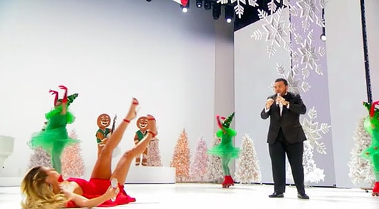 Heidi Klum Sahnede Yere Kapaklandı