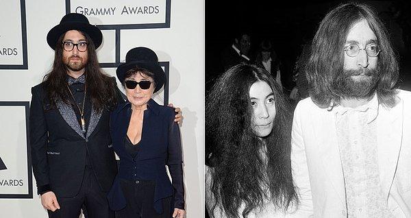 17. John Lennon ve Yoko Ono'nun oğlu Sean