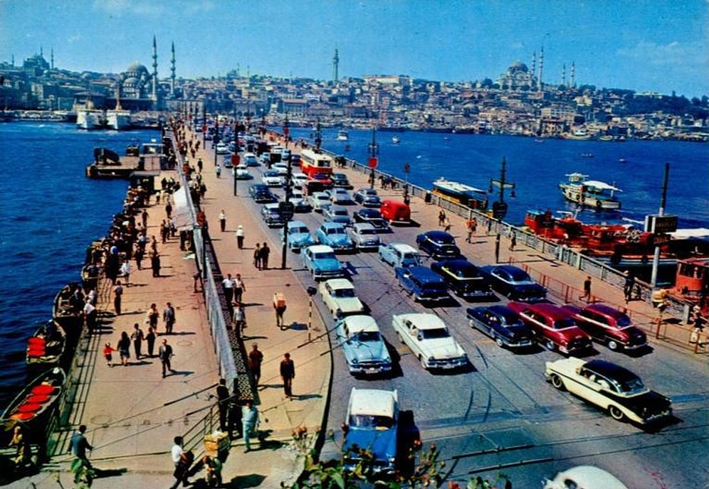 Ve Tarihi Galata Köprüsü İstanbul'a Veda Etti...