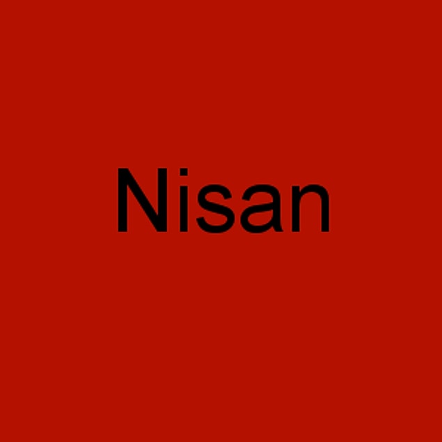 Nisan!