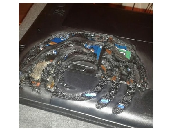 6. "Ой, да я просто перепутала ноут с противнем, подумаешь"