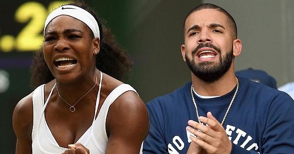 Kazanan, dominant, bağımsız kadınlara eriyor Drake... Mesela Serena Williams için dibi düşüyordu!