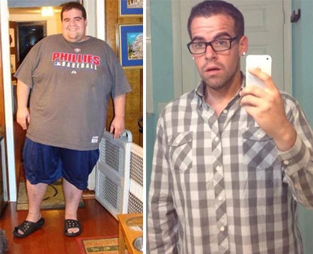 3. This guy also quit his addiction to junk food!