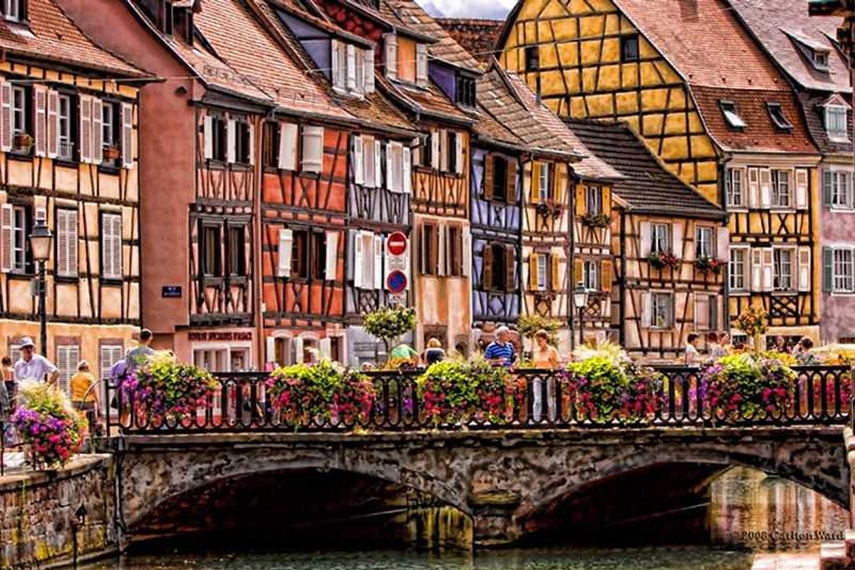 Most charming. Кольмар, Эльзас, Франция. Городок Кольмар Франция. Colmar деревня во Франции. Франция город Кольмар (регион Эльзас).